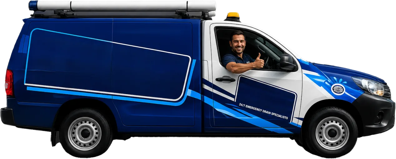 Service van parked on a Chifley street